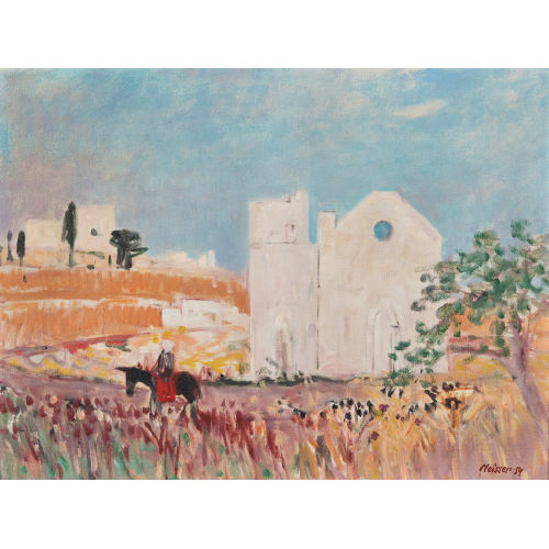 LEONHARD MEISSER : 'Kreta, Phaistos' (DOBIASCHOFSKY AUKTIONEN AG)