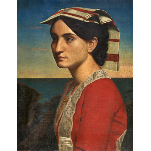 L�OPOLD LOUIS ROBERT : Jeune italienne (DOBIASCHOFSKY AUKTIONEN AG)
