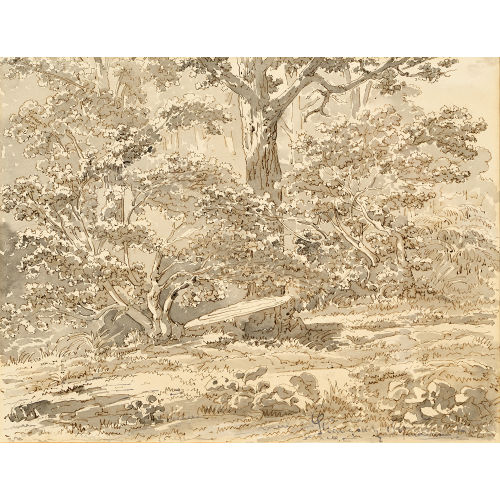 FRAN�OIS-LOUIS FRAN�AIS : Waldpartie (DOBIASCHOFSKY AUKTIONEN AG)