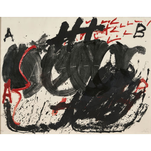 ANTONI T�PIES : 'Espiral' (DOBIASCHOFSKY AUKTIONEN AG)