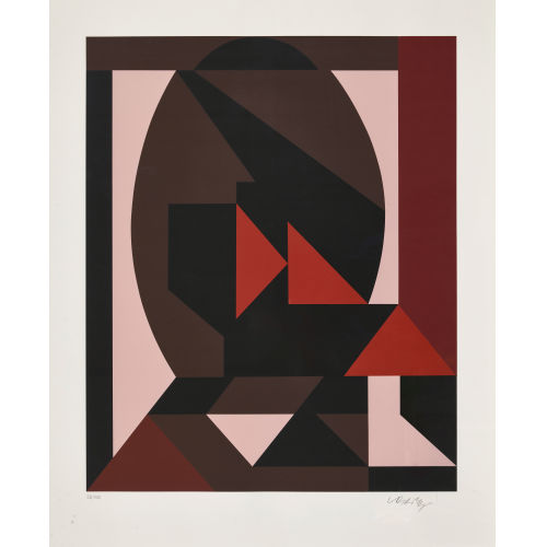 VICTOR VASARELY : 'Les ann�es cinquante 2' (DOBIASCHOFSKY AUKTIONEN AG)