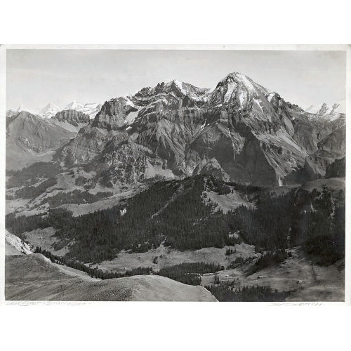 EMANUEL GYGER : 'Laveygrat: Berneralpen' (DOBIASCHOFSKY AUKTIONEN AG)