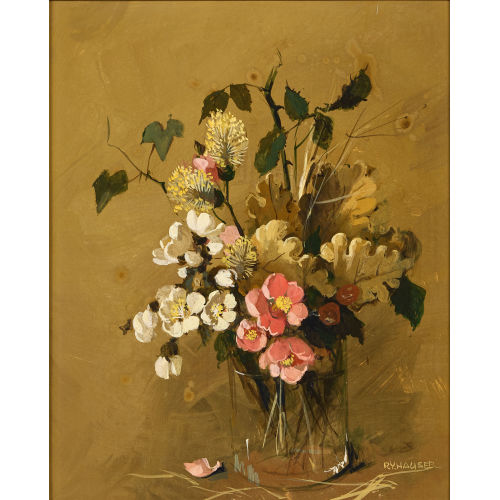 REN�E YOLANDA HAUSER : 'Fleurs d'amandier' (DOBIASCHOFSKY AUKTIONEN AG)