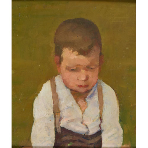 WERNER NEUHAUS : Knabenbildnis (DOBIASCHOFSKY AUKTIONEN AG)