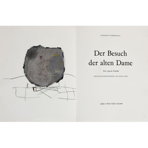 HANS FALK : Friedrich D�rrenmatt: 'Der Besuch der alten Dame' (DOBIASCHOFSKY AUKTIONEN AG)