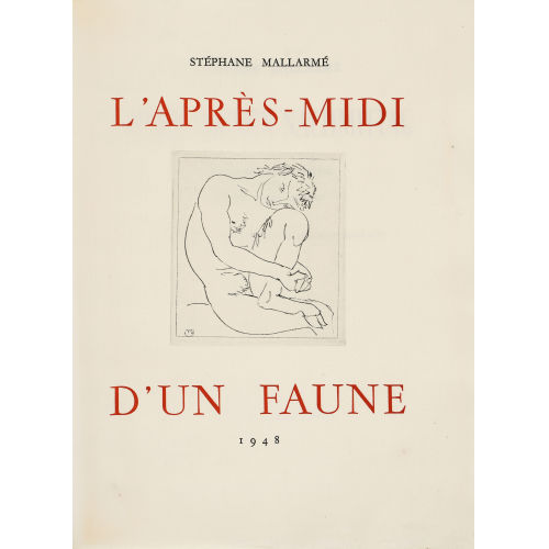 MAURICE BARRAUD : St�phane Mallarm�: 'L'Apr�s-midi d'un faune' (DOBIASCHOFSKY AUKTIONEN AG)
