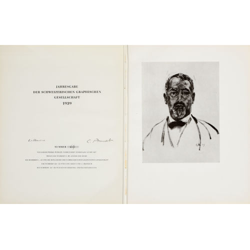 CUNO AMIET : Conrad von Mandach: Cuno Amiet. Vollst�ndiges Verzeichnis der Druckgraphik des K�nstlers' (DOBIASCHOFSKY AUKTIONEN AG)