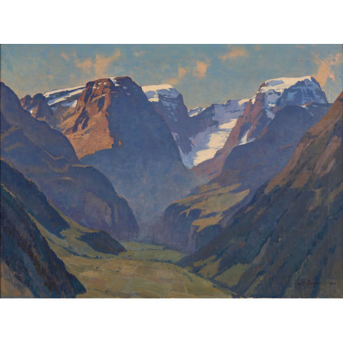 WILLY (EIGTL. WILHELM FRIEDRICH) BURGER : 'Talabschluss. T�digruppe' (DOBIASCHOFSKY AUKTIONEN AG)