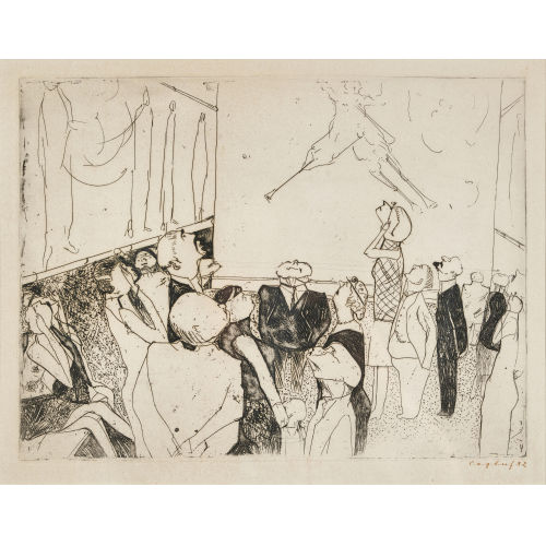 ERNST) COGHUF (EIGTL. STOCKER : In der Kunstausstellung (DOBIASCHOFSKY AUKTIONEN AG)