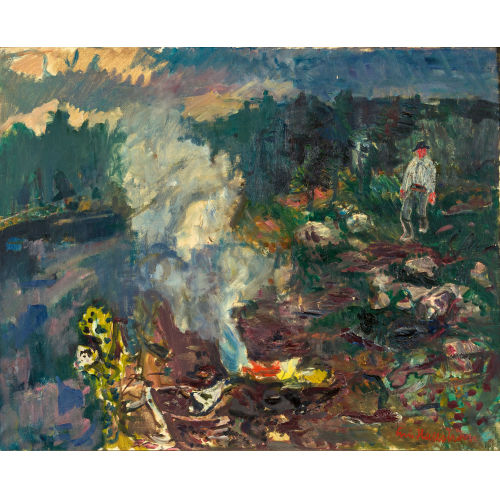 ERIC (EFRAIM CORNELIUS) HALLSTR�M : 'Timmerflottare' (DOBIASCHOFSKY AUKTIONEN AG)