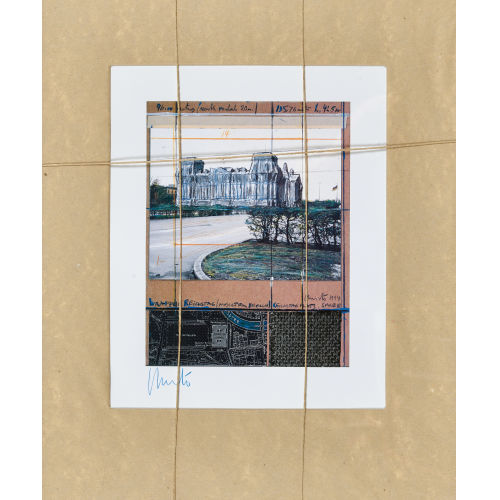 CHRISTO UND JEANNE-CLAUDE) CHRISTO & JEANNE-CLAUDE (JAVACHEFF : 'Wrapped Reichstag' (DOBIASCHOFSKY AUKTIONEN AG)