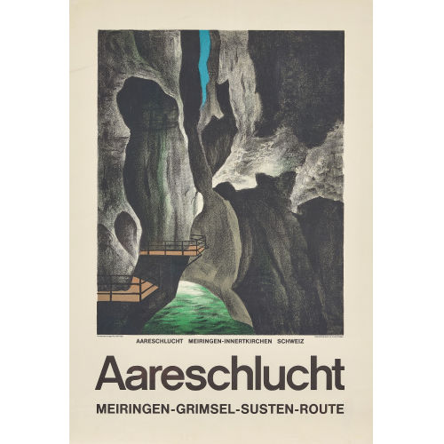 ARNOLD BR�GGER : 'Aareschlucht' (DOBIASCHOFSKY AUKTIONEN AG)