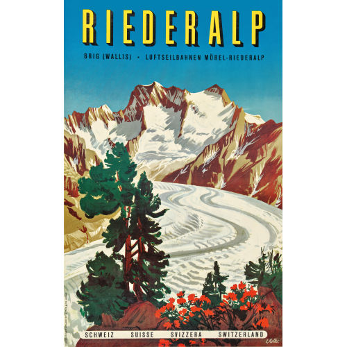 LOUIS KOLLER : 'Riederalp' (DOBIASCHOFSKY AUKTIONEN AG)