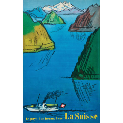 PIERRE MONNERAT : 'La Suisse' (DOBIASCHOFSKY AUKTIONEN AG)