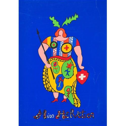 NIKI DE SAINT PHALLE : 'Miss Helvetia' (DOBIASCHOFSKY AUKTIONEN AG)