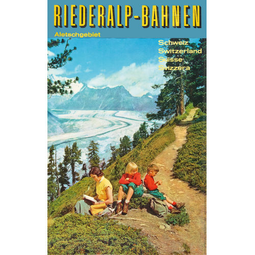 HEINRICH SCHELLENBERG : 'Riederalp-Bahnen' (DOBIASCHOFSKY AUKTIONEN AG)