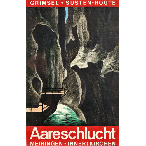 ARNOLD BR�GGER : 'Aareschlucht' (DOBIASCHOFSKY AUKTIONEN AG)