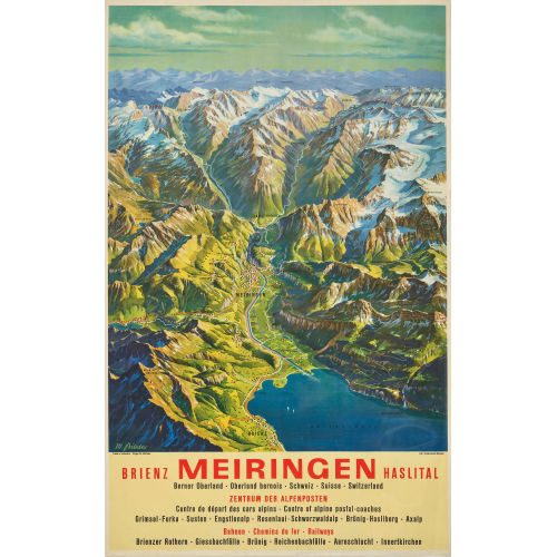 MAX BIEDER : 'Meiringen' (DOBIASCHOFSKY AUKTIONEN AG)