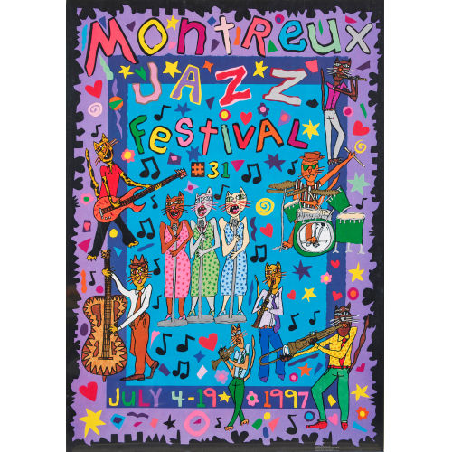 JAMES RIZZI : 'Jazz Festival Montreux 1997' (DOBIASCHOFSKY AUKTIONEN AG)