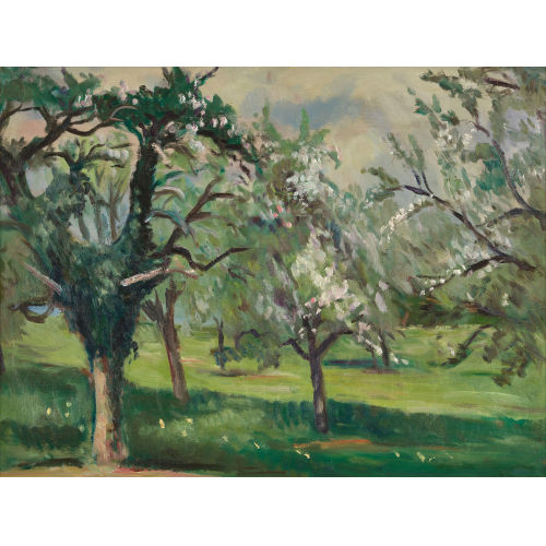 ARMAND HENRI ROUILLER : Bl�hende Obstb�ume (DOBIASCHOFSKY AUKTIONEN AG)