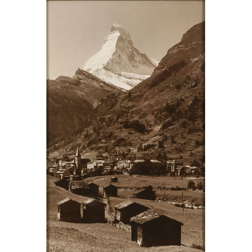 EMANUEL GYGER : 'Zermatt-Matterhorn' (DOBIASCHOFSKY AUKTIONEN AG)