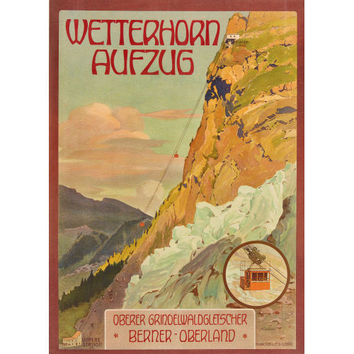 A. GUGGER : 'Wetterhorn Aufzug' (DOBIASCHOFSKY AUKTIONEN AG)