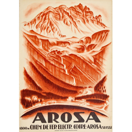 KARL BICKEL : 'Arosa' (DOBIASCHOFSKY AUKTIONEN AG)