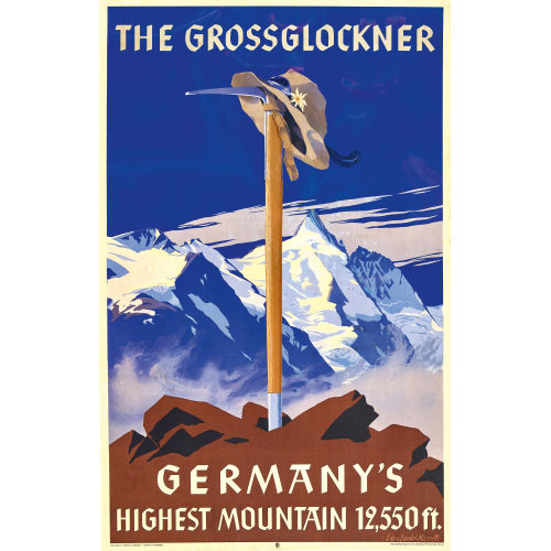 EDUARD FREIHERR VON HANDEL-MAZZETTI : 'The Grossglockner' (DOBIASCHOFSKY AUKTIONEN AG)