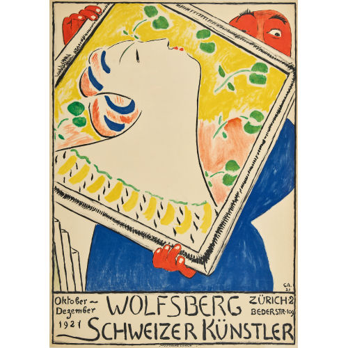 CUNO AMIET : 'Wolfsberg Schweizer K�nstler 1921' (DOBIASCHOFSKY AUKTIONEN AG)