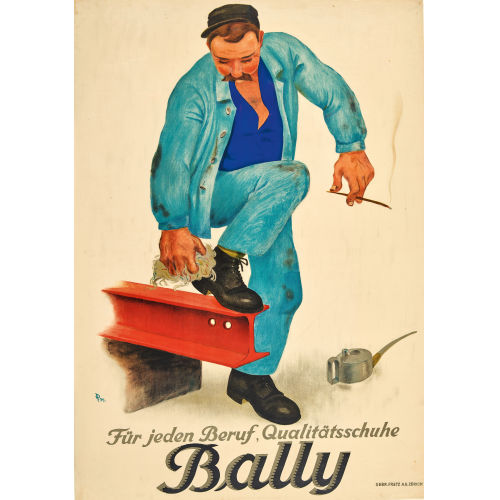 HUGO LAUBI : 'Bally' (DOBIASCHOFSKY AUKTIONEN AG)