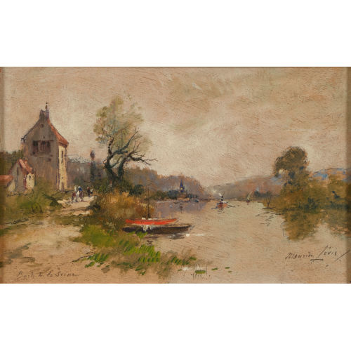 MAURICE L�VIS : 'Bords de la Seine' (DOBIASCHOFSKY AUKTIONEN AG)