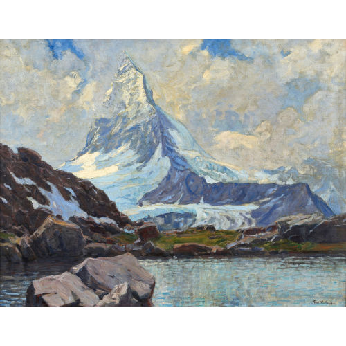 PAUL KUTSCHA : Das Matterhorn (DOBIASCHOFSKY AUKTIONEN AG)