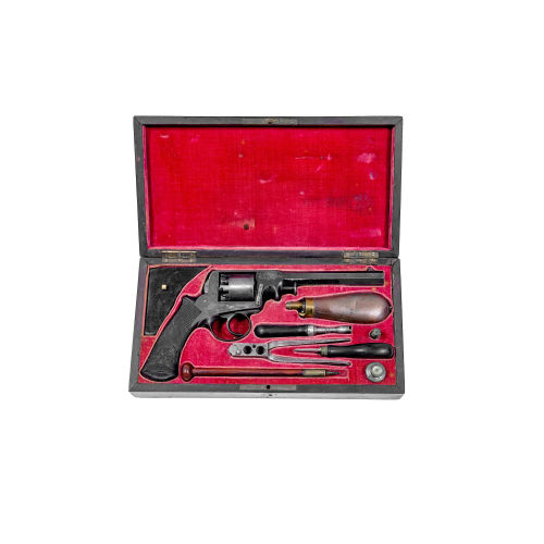 PISTOLE : London, um 1856-1870 (DOBIASCHOFSKY AUKTIONEN AG)