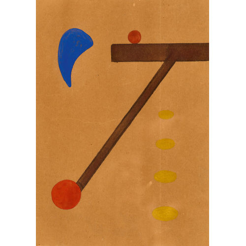 20. JH. RUSSLAND : Suprematistische Komposition (DOBIASCHOFSKY AUKTIONEN AG)