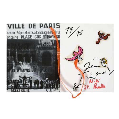 JEAN TINGUELY : 'Strawinsky-Brunnen in Paris' (DOBIASCHOFSKY AUKTIONEN AG)
