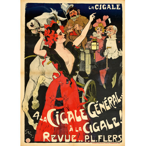 JULES ALEXANDRE GR�N : 'La Cigale' (DOBIASCHOFSKY AUKTIONEN AG)