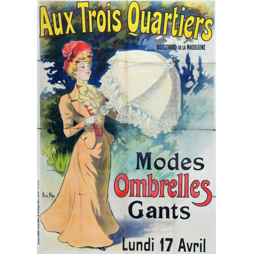 REN� LOUIS P�AN : 'Aux Trois Cartiers' (DOBIASCHOFSKY AUKTIONEN AG)