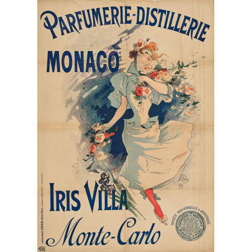JULES CH�RET : 'Parfumerie-Distillerie Monaco' (DOBIASCHOFSKY AUKTIONEN AG)