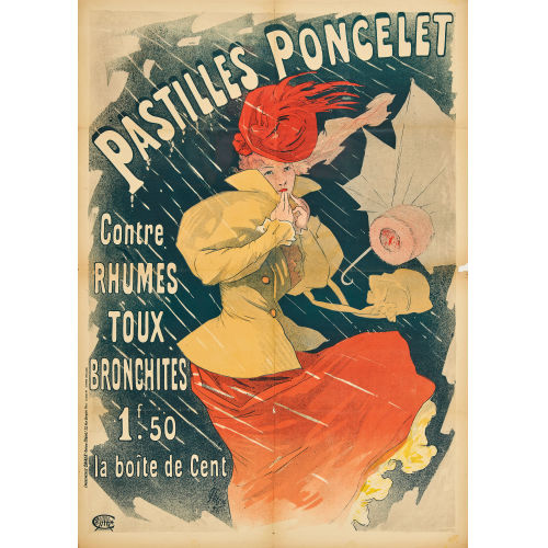 JULES CH�RET : 'Pastilles Poncelet' (DOBIASCHOFSKY AUKTIONEN AG)