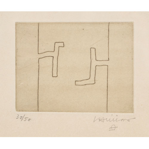 EDUARDO CHILLIDA : 'ZE IV' (DOBIASCHOFSKY AUKTIONEN AG)