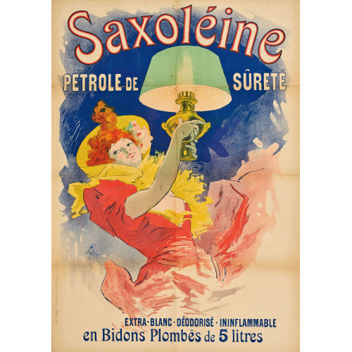 JULES CH�RET : 'Saxol�ine P�trole de s�ret�' (DOBIASCHOFSKY AUKTIONEN AG)
