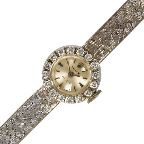 ROLEX : Vintage-Damenarmbanduhr 'Precision' (DOBIASCHOFSKY AUKTIONEN AG)
