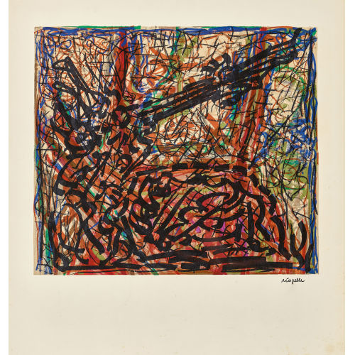 JEAN-PAUL RIOPELLE : Sans titre (DOBIASCHOFSKY AUKTIONEN AG)
