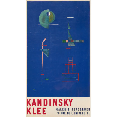 WASSILY KANDINSKY : 'Kandinsky Klee Galerie Berggruen' (DOBIASCHOFSKY AUKTIONEN AG)