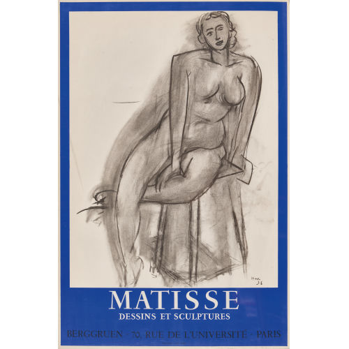 HENRI MATISSE : 'Matisse Dessins et Sculptures Berggruen' (DOBIASCHOFSKY AUKTIONEN AG)