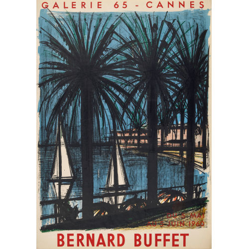 BERNARD BUFFET : 'Galerie Cannes 1960' (DOBIASCHOFSKY AUKTIONEN AG)