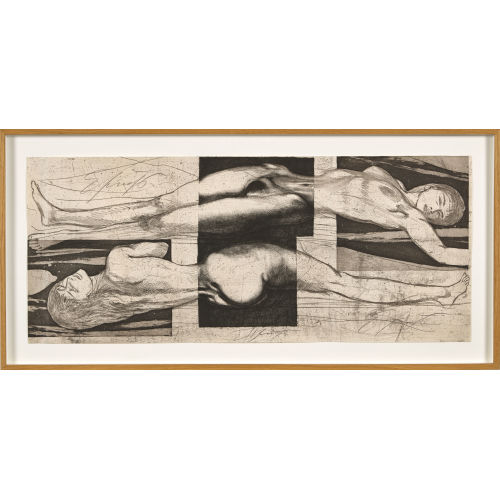ERNST FUCHS : 'Eva Triptychon' (DOBIASCHOFSKY AUKTIONEN AG)