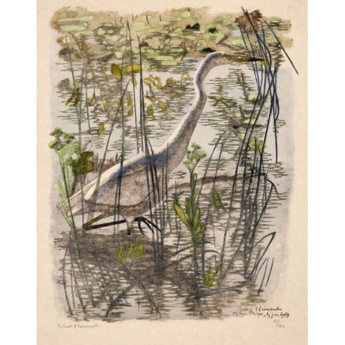 ROBERT HAINARD : 'Grande aigrette' (DOBIASCHOFSKY AUKTIONEN AG)
