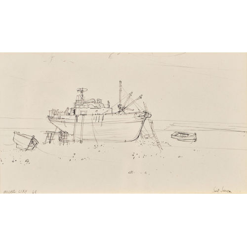 MICHEL CIRY : 'Bateau � St-Servan' (DOBIASCHOFSKY AUKTIONEN AG)