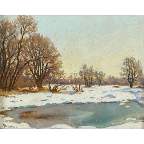 FRAN�OIS BIRBAUM : Landschaft im Vorfr�hling (DOBIASCHOFSKY AUKTIONEN AG)